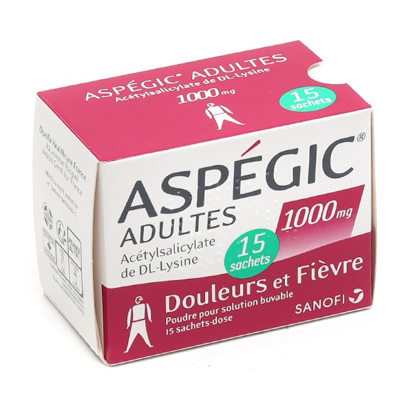 Aspégic 1000 Adulte sachet