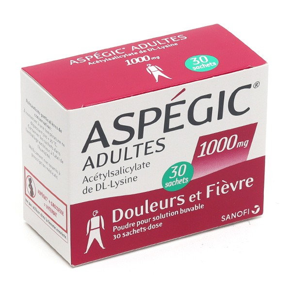 Aspégic 1000 Adulte sachet