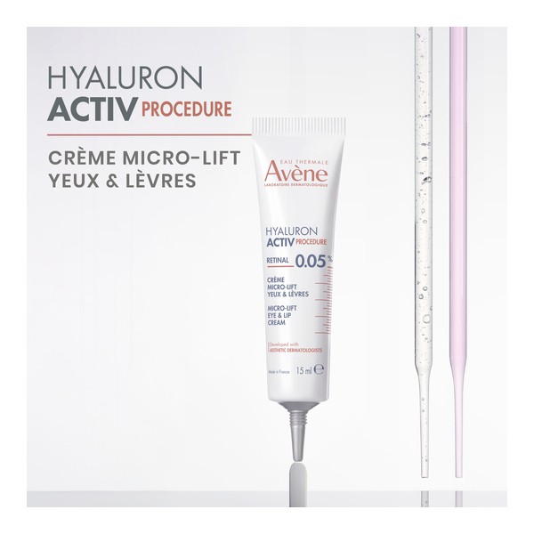 Avène Hyaluron Activ Procedure Crème Micro lift yeux et lèvres