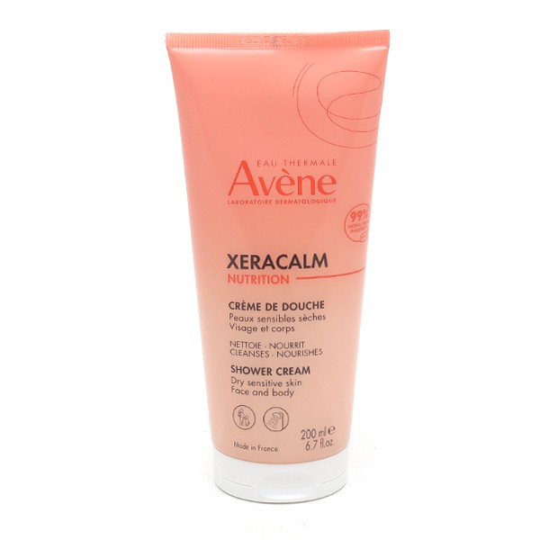 Avène Xeracalm Nutrition crème de douche Peau sensible visage corps