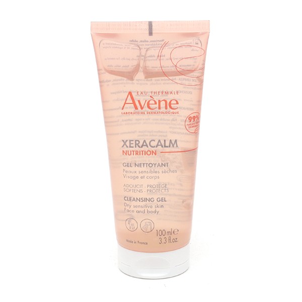 Avène gel douche XeraCalm Nutrition Nettoyant visage et corps
