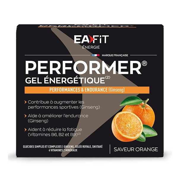 Eafit Performer gel énergétique orange dosettes