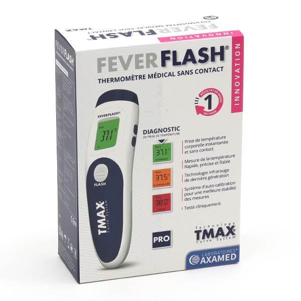 Thermomètre médical infra-rouge de précision sans contact E-TEMP FLASH. 
