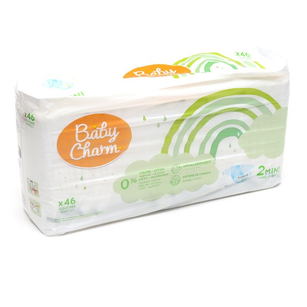 ID Baby Charm Super Dry Couches bébé Absorbantes et confortables