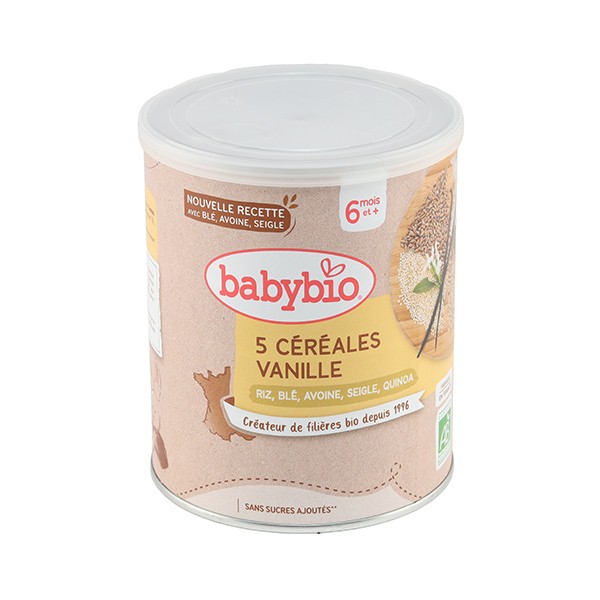 Babybio céréales vanille bio