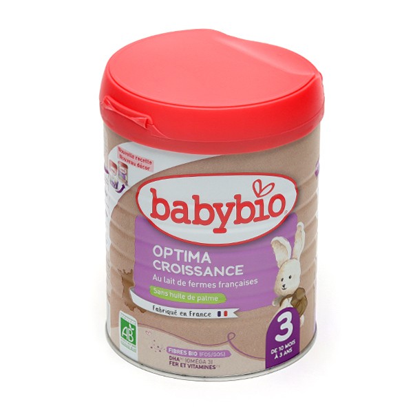 Babybio Optima Croissance lait 3ème âge bio