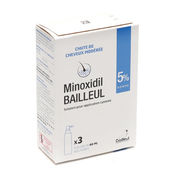 Minoxidil 5 % solution Alopécie