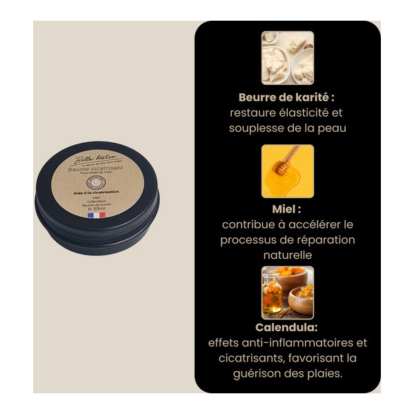 Bella Bestia Baume cicatrisant chien chat