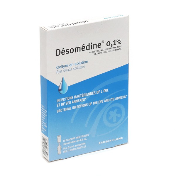 Désomédine collyre antiseptique unidoses