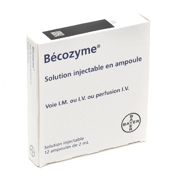Bayer Becozyme solution injectable ampoules