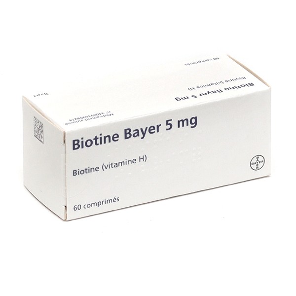 Biotine 5 mg comprimés