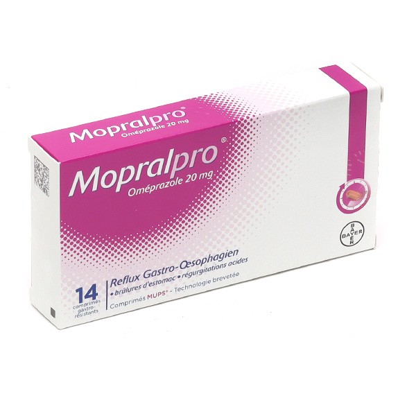 Mopralpro 20 mg comprimé Oméprazole