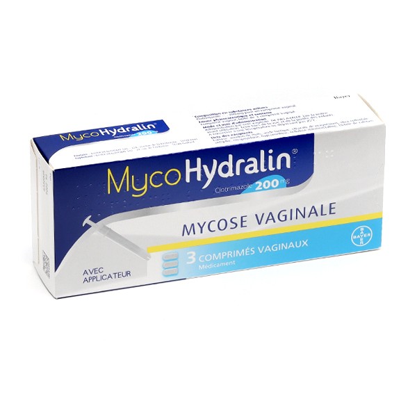 MycoHydralin 200 mg comprimés vaginaux