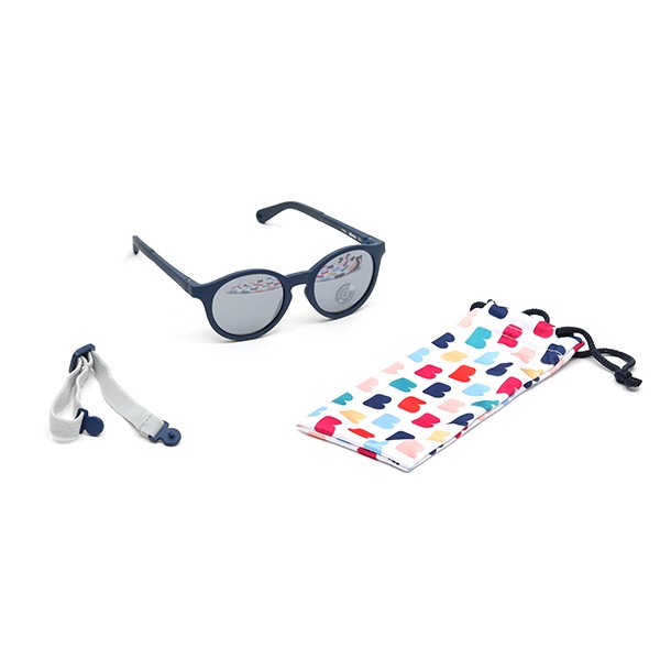 Lunettes Confort Enfants Lunettes Soleil BÉABA Bébé 9-24 Mois - UV 100% CAT3, Branches Ajustables 360° Lunette Soleil Enfant