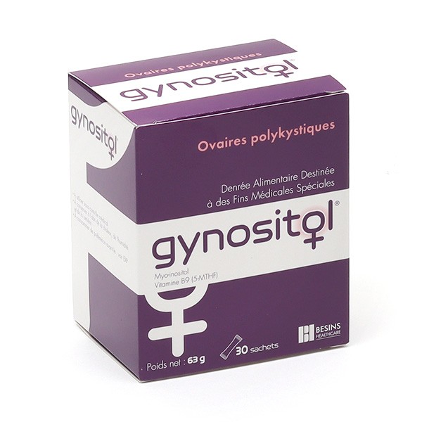Gynositol sachets - Syndrome ovaires polykystiques - B9, myo-inostol