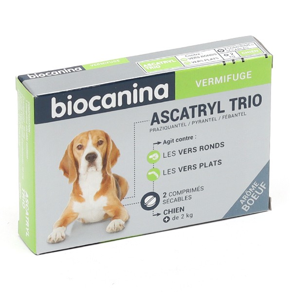 Biocanina Ascatryl Trio comprimés