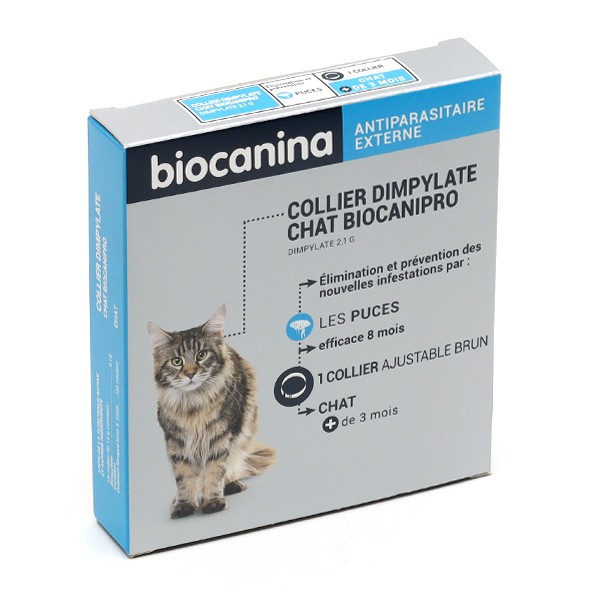 Biocanina Collier antiparasitaire Chat