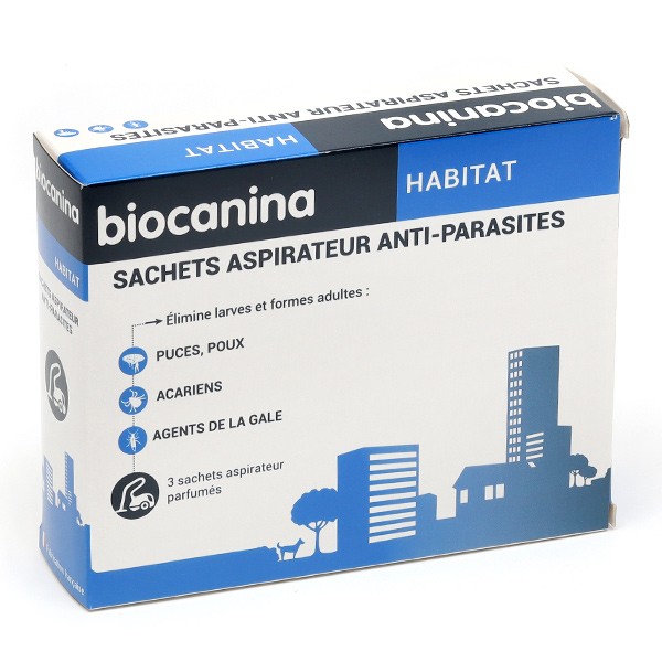 Biocanina Sachets aspirateur anti-parasites