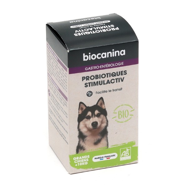 Biocanina probiotiques Stimulactiv bio grands chiens