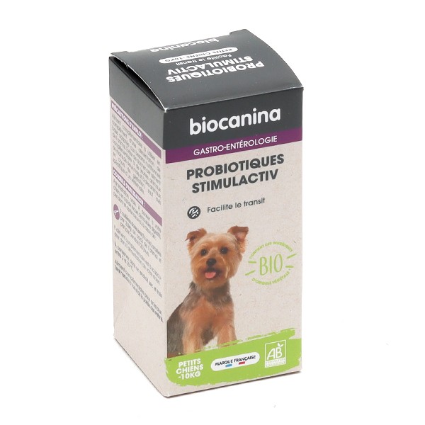 Biocanina Probiotiques Stimulactiv bio petits chiens