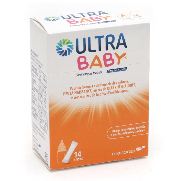 Ultra Baby antidiarrhéique bébé sticks