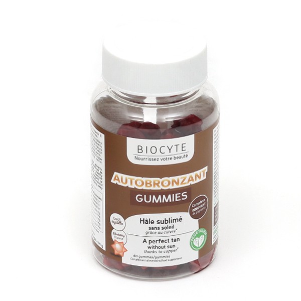 Biocyte Autobronzant gummies