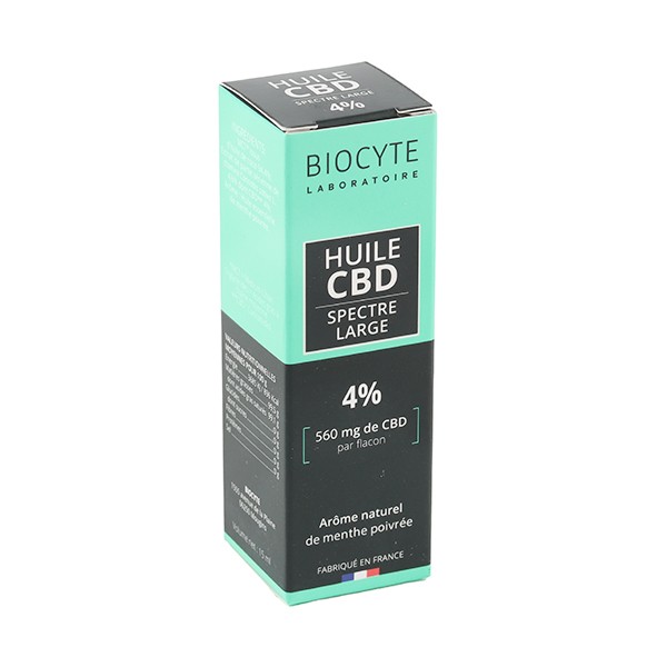 Biocyte Huile CBD 4 % gouttes