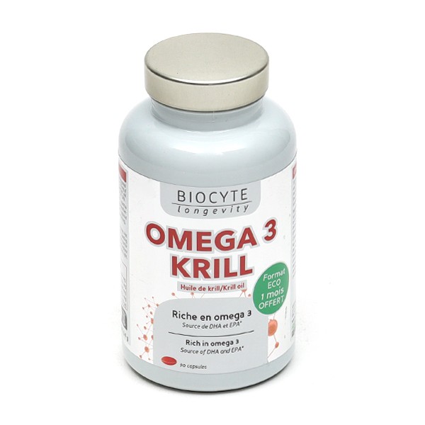 Biocyte omega 3 krill capsules