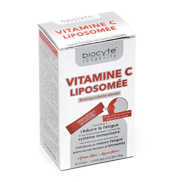 Biocyte Vitamine C liposomée sticks