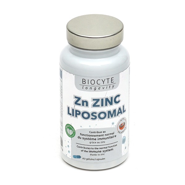 Biocyte Zn Zinc Liposomal gélules