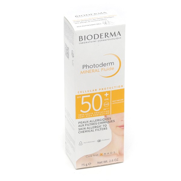 Bioderma Photoderm Mineral Fluide solaire SPF 50+