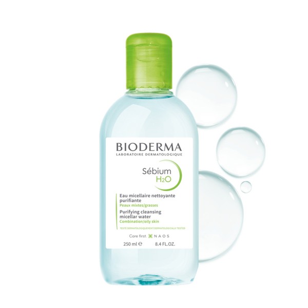 Bioderma Sébium H2O Eau micellaire Purifiante Anti-Imperfections 500ml