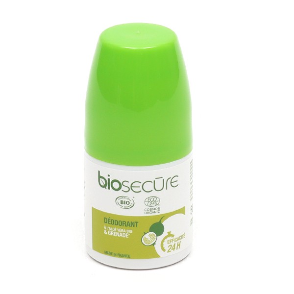BioSecure déodorant Aloe vera grenade bio