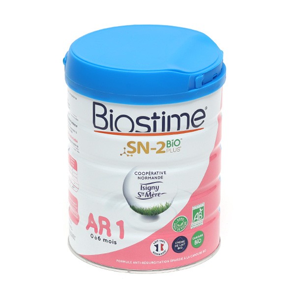 Biostime AR 1 Lait anti régurgitations Bio 🍼 Bébé de 0 à 6 mois