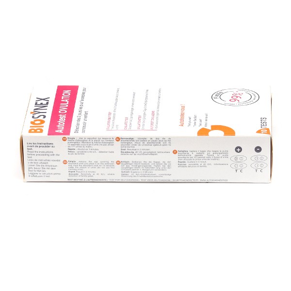 Biosynex autotest ovulation Indique les 2 jours les plus fertiles