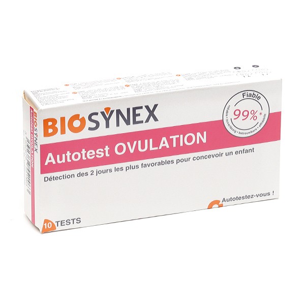 Biosynex autotest tests d'ovulation