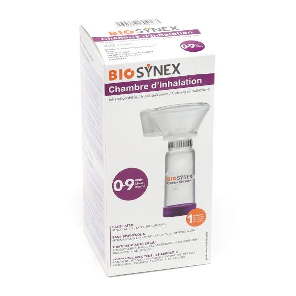 Biosynex chambre d'inhalation de 0 à 9 mois