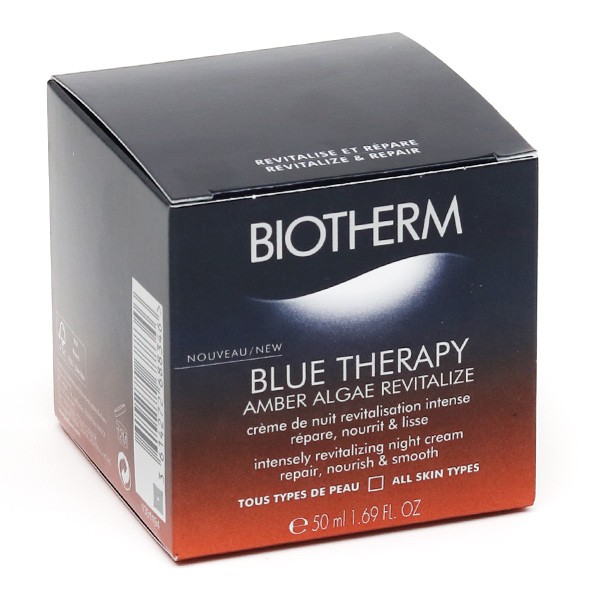 Biotherm Blue Therapy Amber Algae crème de nuit
