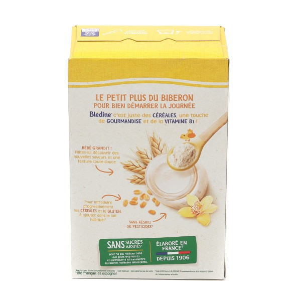 Blédine saveur vanille Blédina céréales instantanées pour bébé