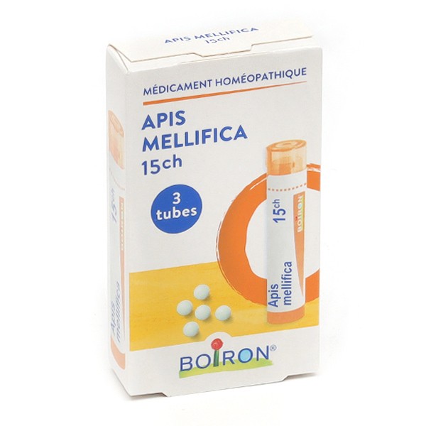 Boiron Apis Mellifica 15 CH pack de granules homéopathiques