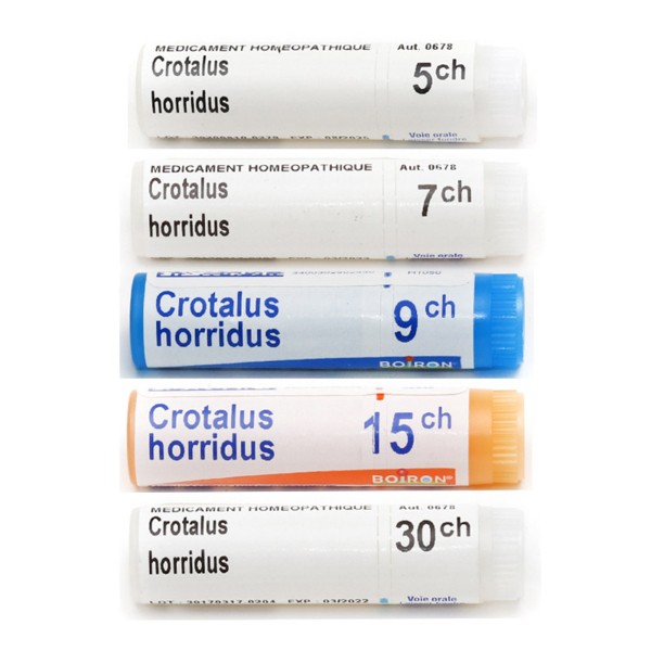 Boiron Crotalus horridus dose