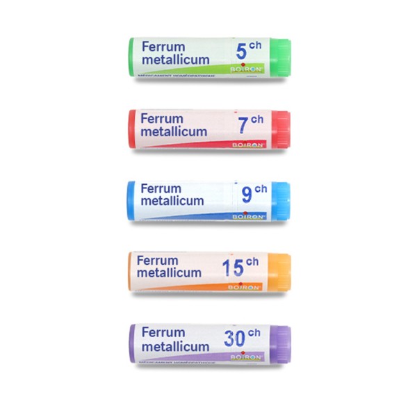 Boiron Ferrum metallicum dose