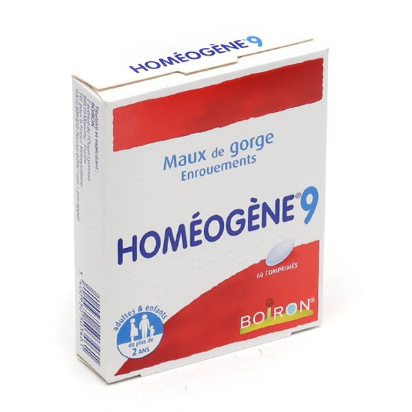 Boiron Homéogène 9 comprimés à sucer