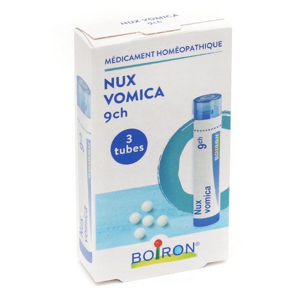 Boiron Nux Vomica 9 CH pack de granules homéopathiques