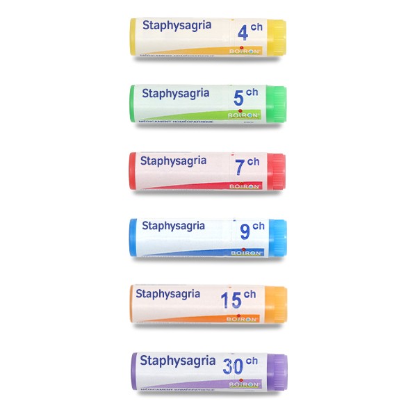 Boiron Staphysagria dose