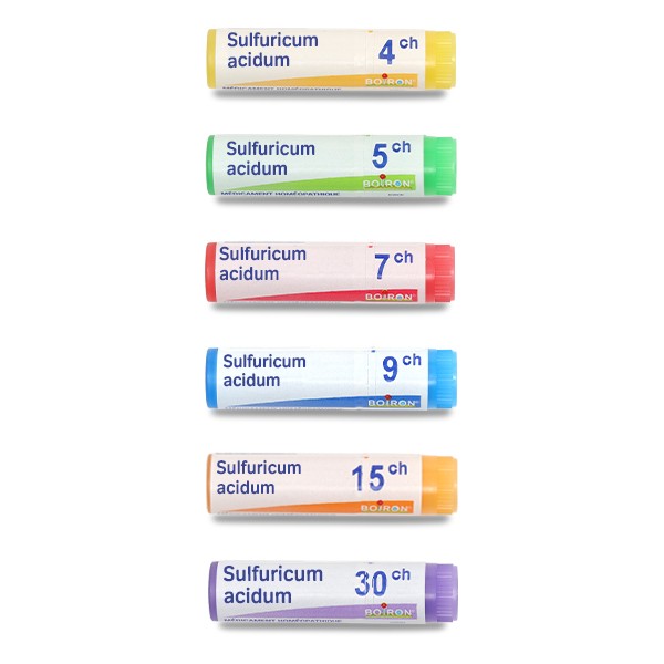 Boiron Sulfuricum acidum dose