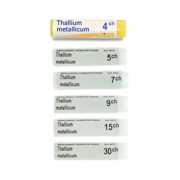 Boiron Thallium Metallicum dose
