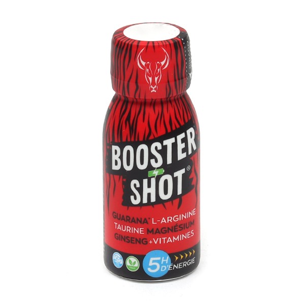 Booster Shot - Guarana, L-Arginine, Taurine, Magnésium, Ginseng + Vitamines