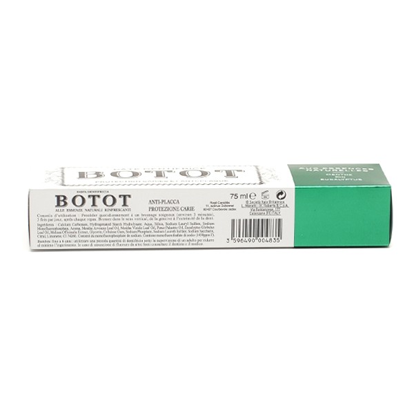 Botot dentifrice menthe pin eucalyptus