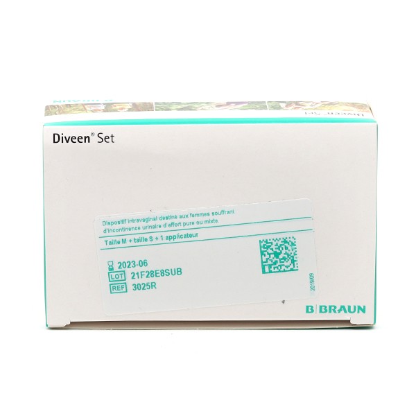 Diveen B Braun Dispositif intravaginal avec applicateur Incontinence
